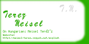 terez meisel business card